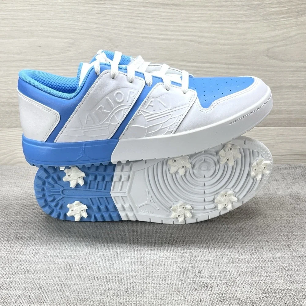 Jordan 1 Nu Retro Golf Shoes 'University Blue' FZ4153-101 Men's Size 10